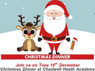 Christmas Dinner on Tuesday 16th December